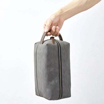 Portable hookah bag with large capacity, waterproof material, and rectangular shape.