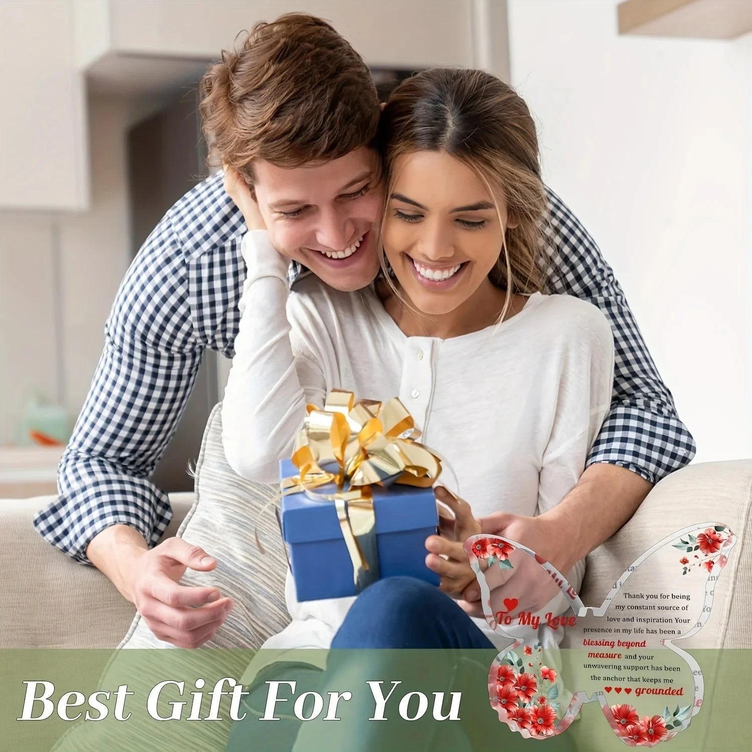 To My Love Gifts, I Love You Gifts for Her,Cute Gifts for My Love, Thank You Thanksgiving Gift for Her, Christmas Gifts Good Vibrations