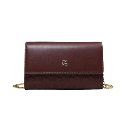 CH Crossbody Bag For Women Luxury Designer Handbag Fashion Embossed Leather Shoulder Bag Elegant Chain Clutch Bag For Daily Use Good Vibrations