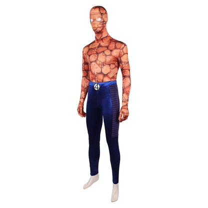 Fantastic Cosplay Four The Thing Costume Ben Roleplay Grimm Top Headgear Pants Outfits Halloween Carnival Party Disguise Suit Good Vibrations