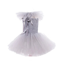 Halloween Costume For Kids Gray Girls Tutu Dress Kids Cosplay Scary Clown Costume Carnival Masquerade Party Dress Up 3-12Y Good Vibrations