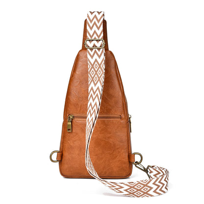 New Shoulder Bag Man  Casual Chest Business Male MultiFunctional Women Backpack Cycling Sports Rucksack Men's Handbag Crossbody Good Vibrations