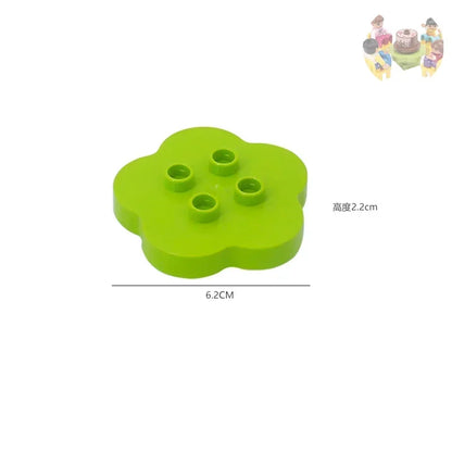 Big Building Blocks Play House Furniture Accessories Indoor Utensil Bed Compatible Large Bricks Assemble Toys Children Kids Gift Good Vibrations