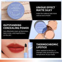 All-In-One Makeup Set,Full Makeup Kit Gift Include Concealer,Foundation,Eyeliner,Eyebrow Pen,Mascara,Lipstick Makeup for Women Good Vibrations