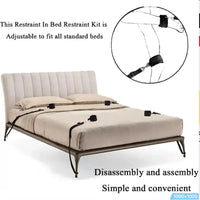 SM Bed Restraint Bed BDSM Kit Set Sex Toy Handcuffs Ankle Cuff Slave Bondage Rope Sexual Handcuffs Adult Sex Game Strap Sextoy GOOD Vibrations