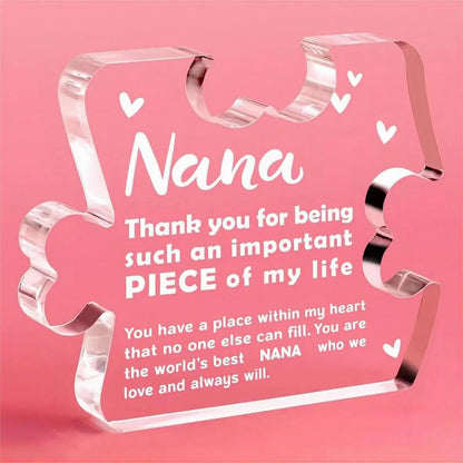 A gift for Nana, a birthday and Mother's Day gift for Nana and her grandmother, a Christmas gift for Nana - gift souvenir Good Vibrations