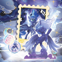 My Little Pony Blind Box Magic Rubber Doll Cartoon Creative Eraser Sparkling Space Princess Doll Girl Play House Toy Gifts Good Vibrations