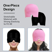 Ice Cap Hat headache hat Gel Hot Cold Ice Cap For Ice Hat Eye Mask Stress Pressure Good Vibrations
