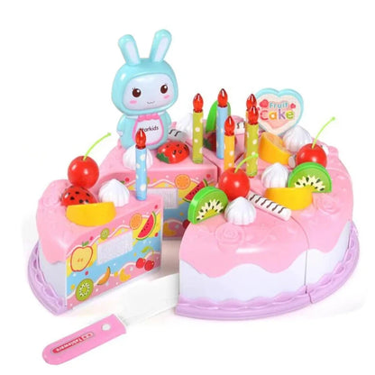 Children Pretend Goodies Play Simulated Kitchen Toys Plastic Cutting Food Kids Toy Object Cognition Boys Girl Birthday Gifts TMZ Good Vibrations