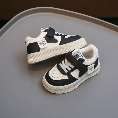Spring Autumn Children Shoes Small White Shoes Low-top Board Girls Baby Sneaker New Kids Sport Shoes Boys Student Casual Sneaker Good Vibrations