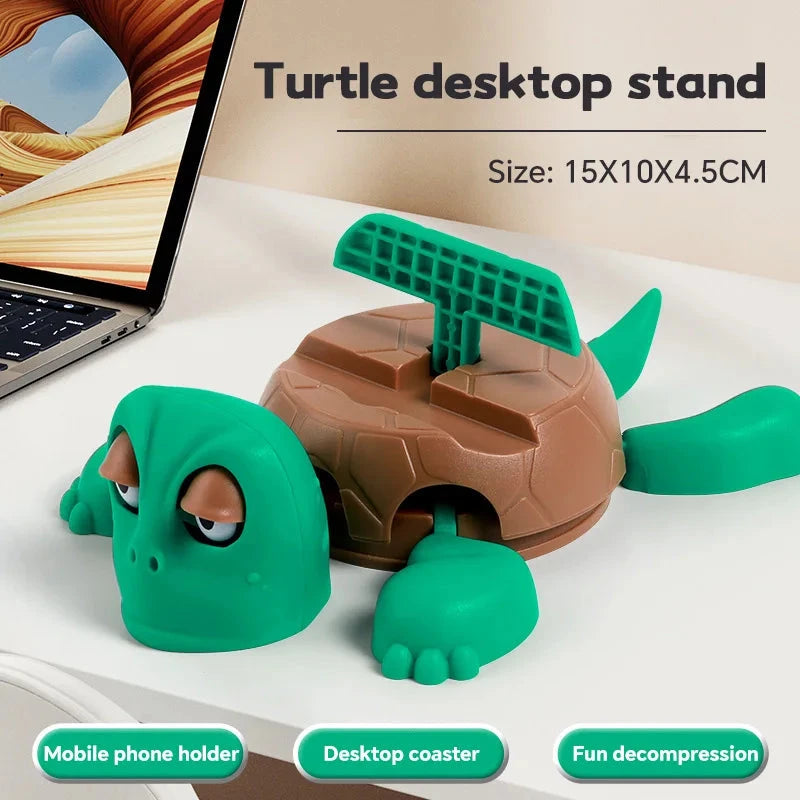 Creative Coaster Turtle Cup Pad Tea Coffee Mug Drinks Holder Tableware Decorative 3d Printed Ornament Home Decor Good Vibrations