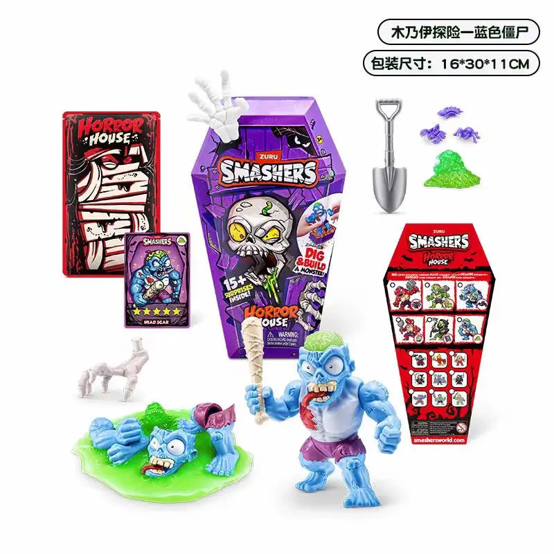 ZURU explosive boy pranks, excavates treasure, blind box toys, excavates dinosaur eggs, mummies, terrifying gifts Good Vibrations