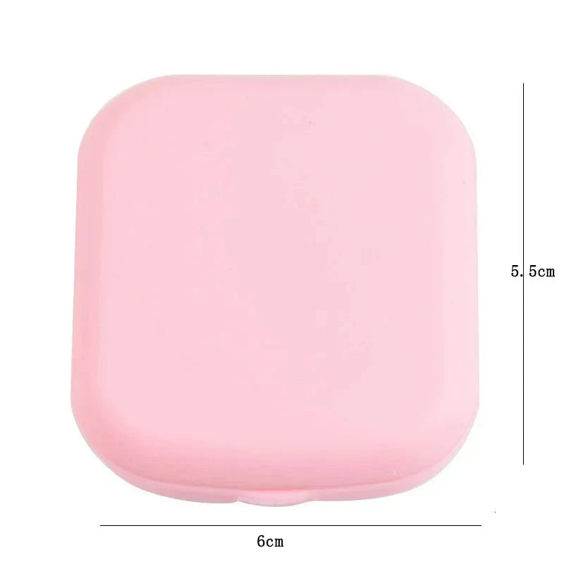 8 Colors Mini Pocket Contact Lens Case  Women Girl Make Up Beauty Pupils Storage Contacts Lense Holder Box Container Mirrors Kit Good Vibrations