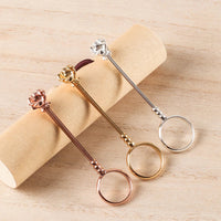 Metal Cigarette Holder Ring Rose Finger Joint Elegant Clip for Women Men Ladies Protecting Fingers from Burn Stain Good Vibrations Adult Super Store