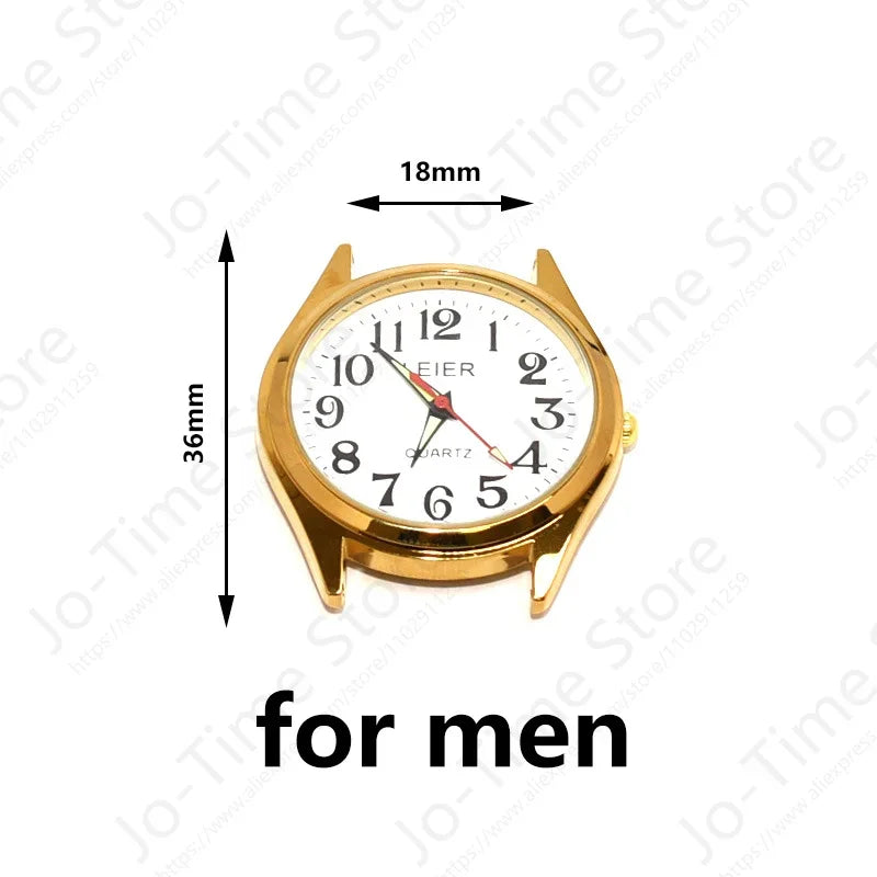 2035 Movement Waterproof Digital Watch Large Display DIY No Band Needed Shock Resistant Timepiece for Active Lifestyles Good Vibrations