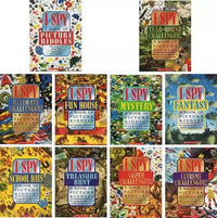 "10 Books Box Set I Spy Ultimate Collection Visual Discovery English Picture Book Early Education Kids Reading Book 3-6 Years Ar Good Vibrations