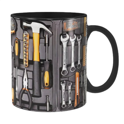 Mechanician Mug Funny Black Ceramic Mug For Coffee Large Tea And Coffee Cup Black Ceramic Mug For Whiskey Juice Wine Beer Soup Good Vibrations