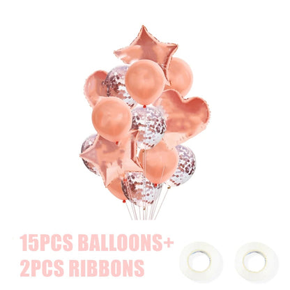 Bride To Be Balloons Rose Gold Letters Foil Balloon Team Wedding Decorations Bachelorette Party Supplies Good Vibrations