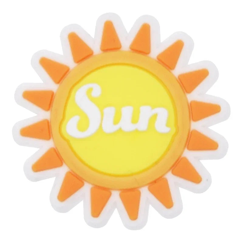 Shoe Charms for Crocs Accessories
 Picnic Bus Shoes Charm for Croc Decorations Pins Men Accessory Jeans Woman Clogs Clips Badges Good Vibrations