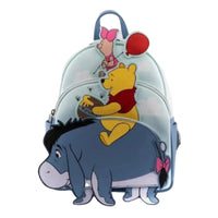 Winnie The Pooh Triple Pocket Mini Backpack Casual Backpack Mini Backpack Girl'S Christmas Gift Good Vibrations