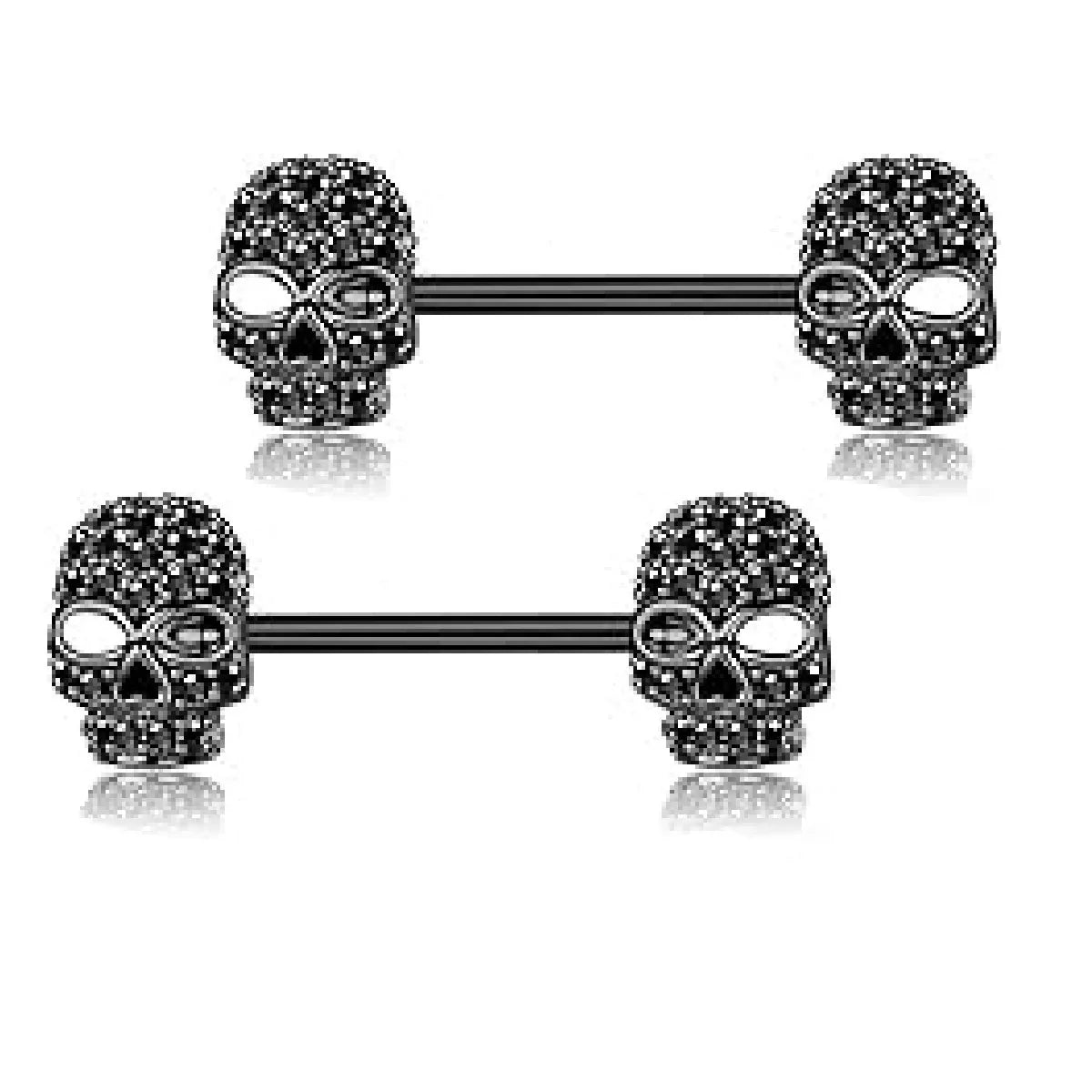 Punk rock sexy black rose nipple ring, body puncture nipple jewelry, women's sexy accessory gift Good Vibrations