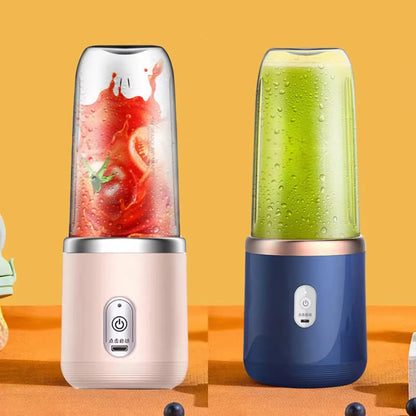 Portable Blender Bottle Multifunction Juice Blender Fresh Juice Smoothie Blender Ice CrushCup Food Processor Juicing Tool Good Vibrations