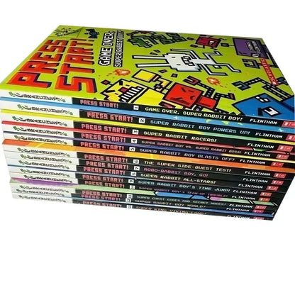 New New 14 Books/set Branches Children Cartoon for Kid Books English Press Start!Super Rabbit Boy Reading Edition Scholastic Good Vibrations
