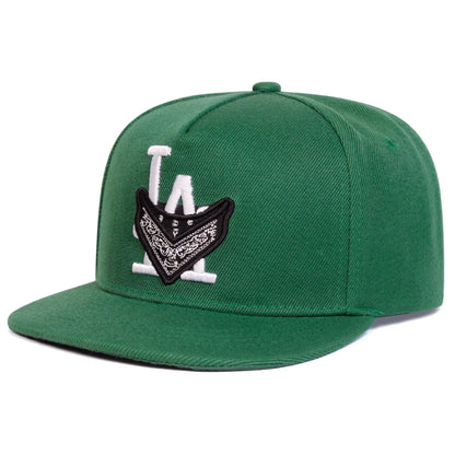 Unisex Los Angeles Embroidery Hip-hop Hats Spring Autumn Outdoor Adjustable Casual Baseball Caps Trucker Caps Sunscreen Hat Good Vibrations