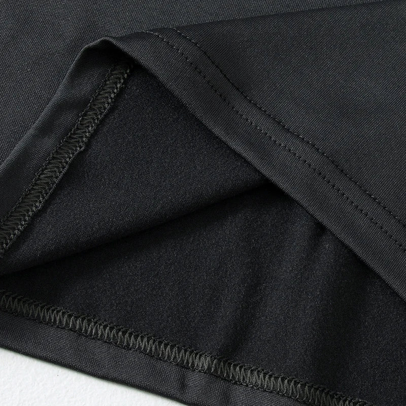 2-piece Autumn And Winter Solid Color Fashionable Casual Base Set Slim Fit Sports Fitness Long Sleeved Pants Warm Underwear Set Good Vibrations