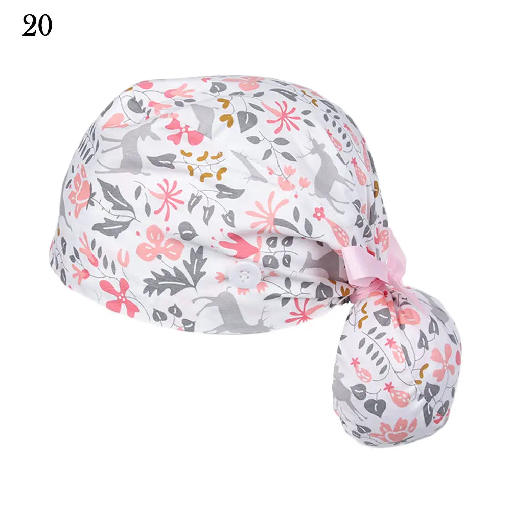 Women & Men Tie Back Hats Ponytail Holder Adjustable Long Hair Cap Working Hat With Button Working Cap Good Vibrations