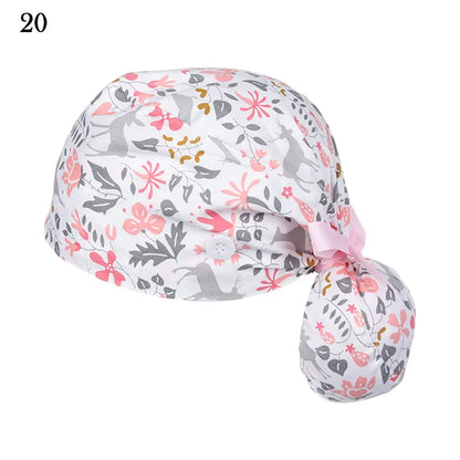 Women & Men Tie Back Hats Ponytail Holder Adjustable Long Hair Cap Working Hat With Button Working Cap Good Vibrations