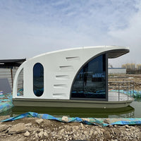 Double Triangle House Mobile Space Capsule Triangle Prefabricated Container House Good Vibrations