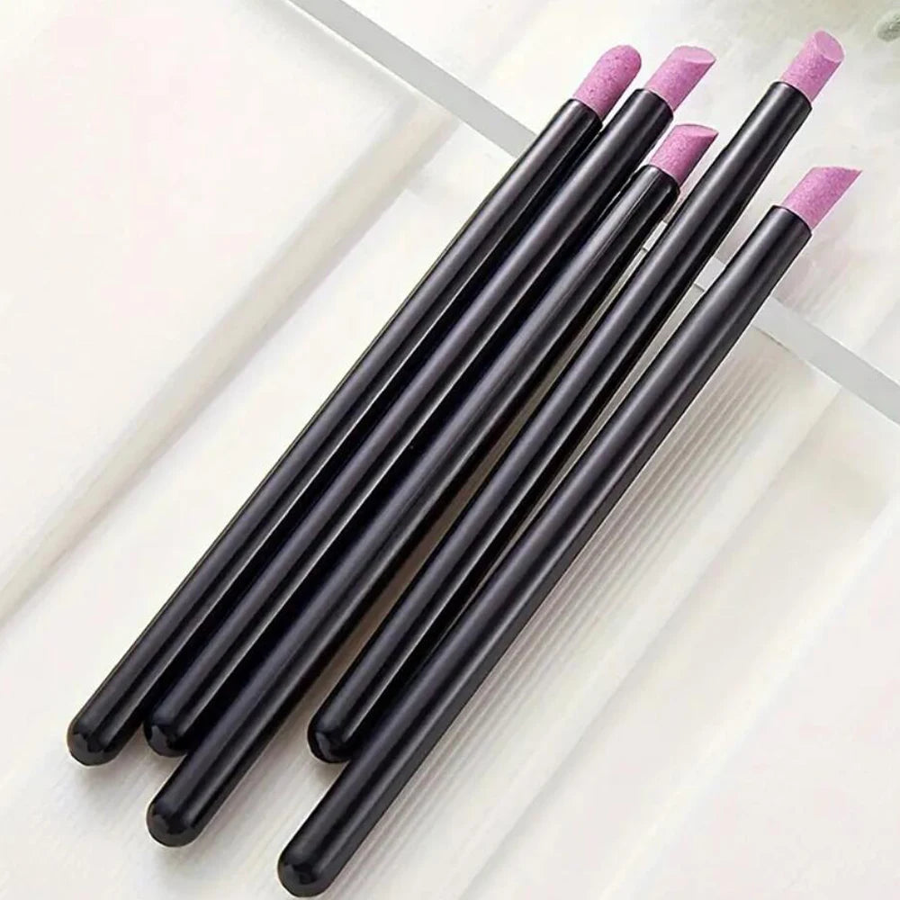 7/10/12/15/20m Pink French Nail Art Liner Painting Brush 5Pcs/set Ultra-thin Elongated Lines Nail Drawing Pen Brush DIY Manicure Good Vibrations