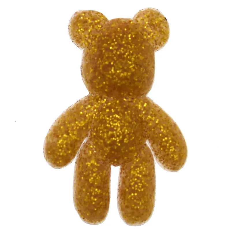 Shoe Decoration Buckle Charms single piece bear Accessories DIY Combination Jibz for croc clog Bracelets wristband Kids  gift Good Vibrations