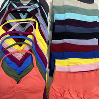 2 Pieces Women Yoga Set Seamless Impact Longline Strappy Tank Top Scrunch Sports Shorts Gym Clothes Woman Summer Workout Outfit Good Vibrations