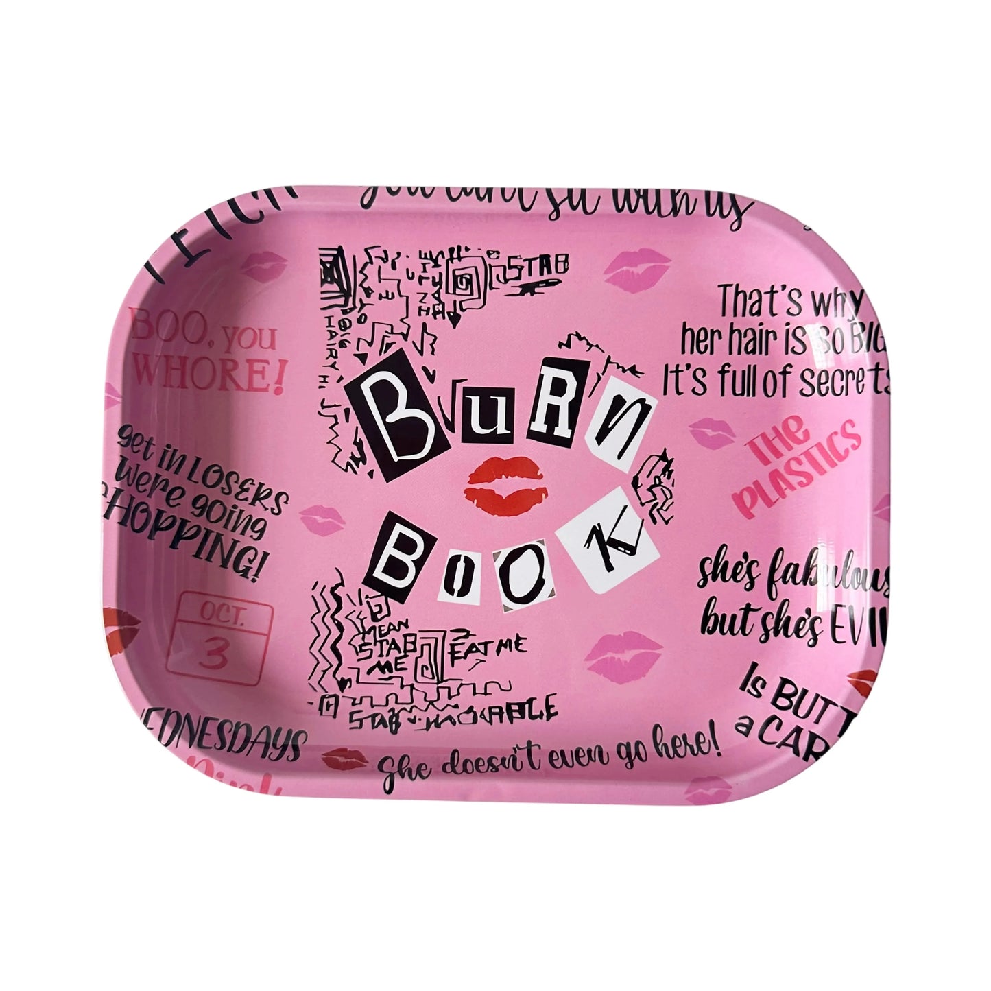 7x5.5inch Rolling Tray Smoking Accessories New Arrivals Good Vibrations