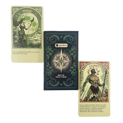 Deck of Many Things Entertainment Card Family Gathering Divination Deck Tarot Board Playing Oracle Cards Game Good Vibrations