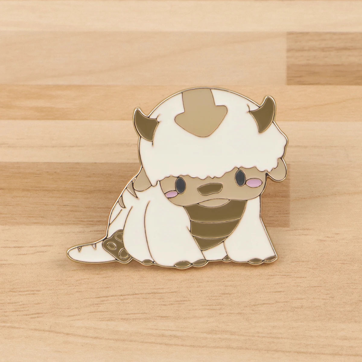 Cartoon Avatar Appa Enamel Pin Cute Badges on Backpack Brooches For Women Lapel Pin Clothing Jewelry Cosplay Accessories Gifts Good Vibrations