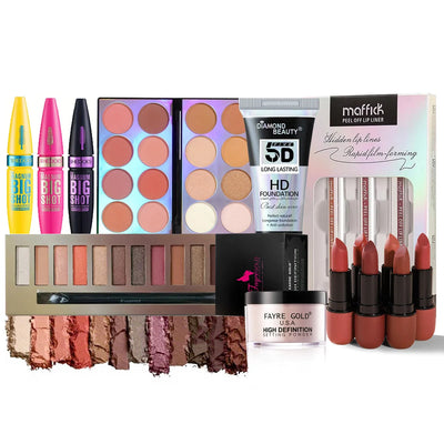 A Full Set of Eye Shadow, Makeup Primer, Eyeliner, Blush, Lipstick, Powder Gift Sets and Beauty Gifts
