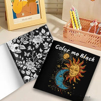 Blacking Me Out: Picture Books for Adults and Teens Coloring Books for Decompressing Relaxing and Imaginative Coloring Good Vibrations