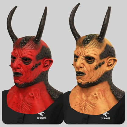 Halloween Mask Adult Monster Cosplay Costume Accessories Day of The Dead Headgear Carnival Party Headwear Festival Stage Props Good Vibrations