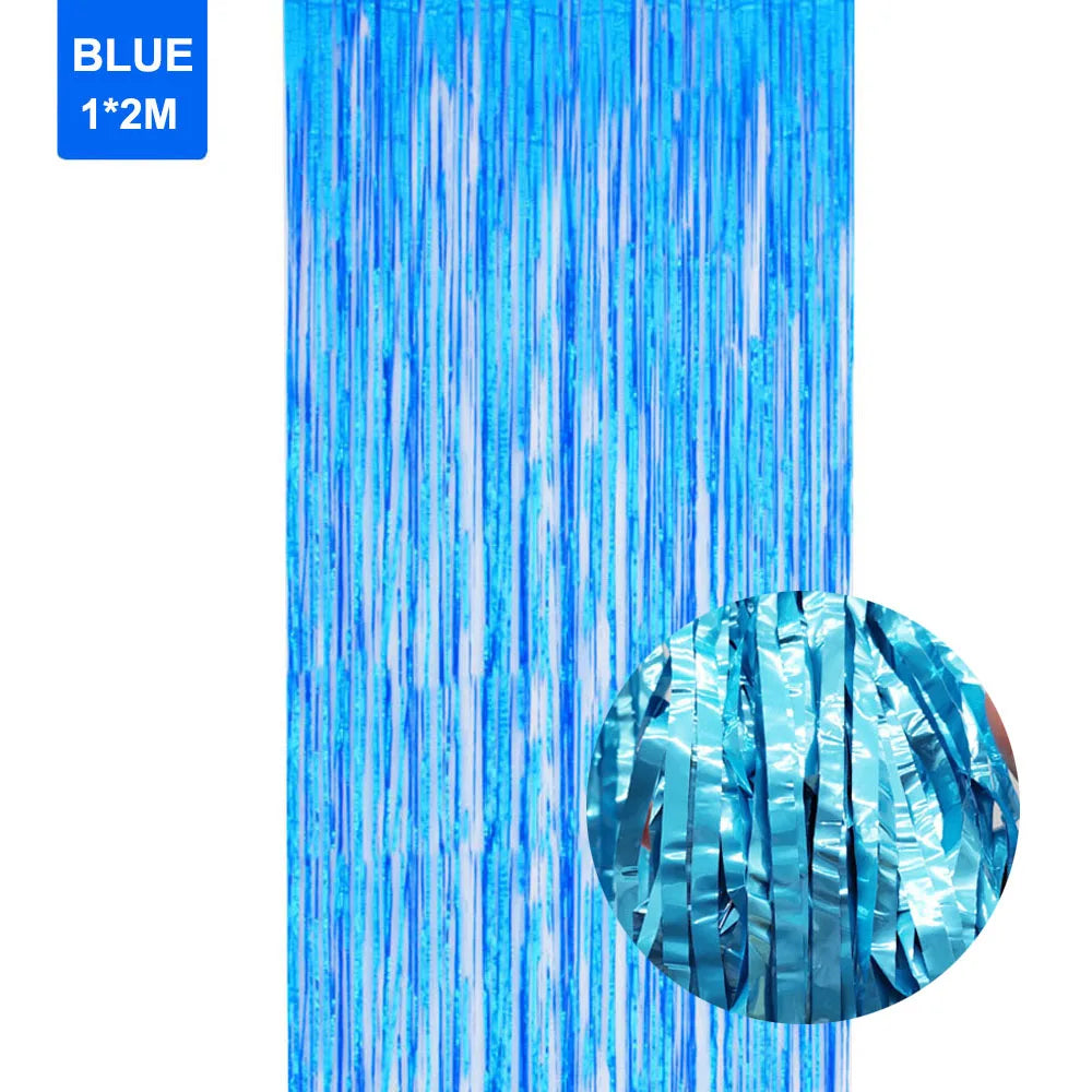 Happy Birthday Balloons Blue Golden Red Pink Black Foil Balloons Boys Girls Birthday Party Decoration Supplies Hanging Decor Good Vibrations