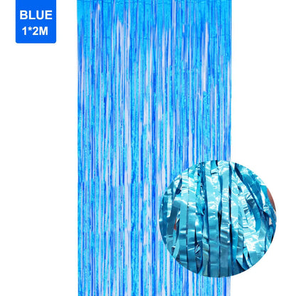 Happy Birthday Balloons Blue Golden Red Pink Black Foil Balloons Boys Girls Birthday Party Decoration Supplies Hanging Decor Good Vibrations