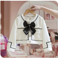 Girls Clothes Sets Spring Autumn Blouses Tops + Pants Outfits For Children Clothes Set Sweet Kids Clothing  4 6 9 T2Pcs Good Vibrations