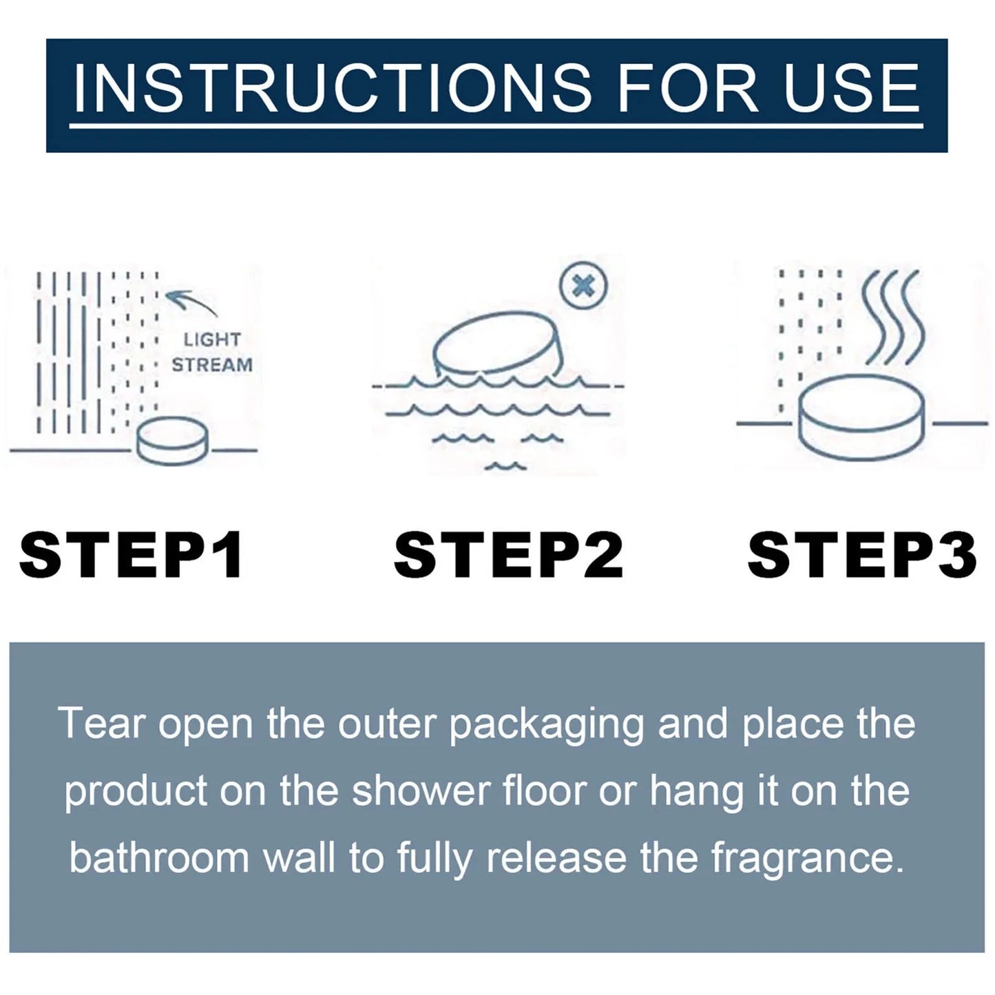 Aromatherapy Shower Steamers Natural Ingredients Refreshing Shower Bombs n Women Stress Relief And Relaxation Good Vibrations Adult Super Store