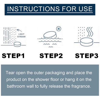 Aromatherapy Shower Steamers Natural Ingredients Refreshing Shower Bombs n Women Stress Relief And Relaxation Good Vibrations Adult Super Store