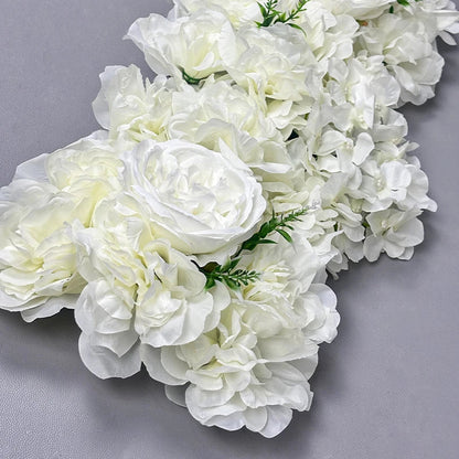 1pc Simulated Silk Flower Arrangement Leading To Wedding Arch Floral Arrangement Artificial Floral Row Decor Wed Arch Backdrop Good Vibrations