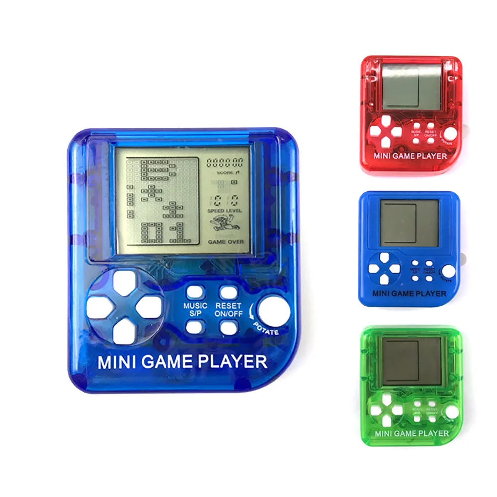 Retro Mini Handheld Game Console Classic Electronic Games Handheld Game Machine Children's Educational Game Console Toy Ide Gift Good Vibrations