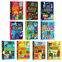 11 Books/Set 100 Things to Know About Hardcover Children Book in English Good Vibrations