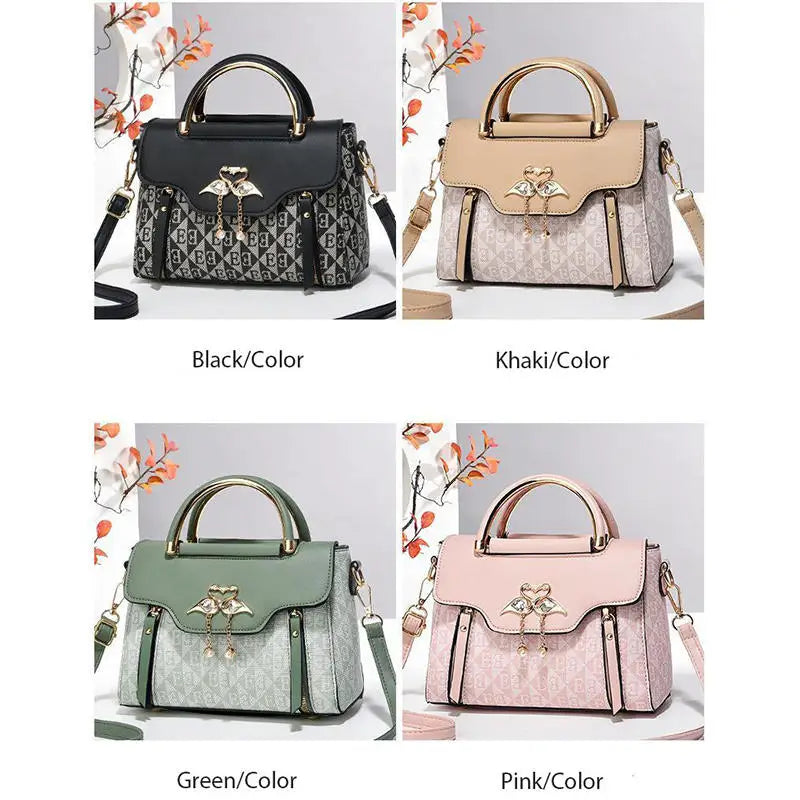 High Quality Bags Fashion Print Leather Shoulder Bag Luxury Design Shoulder Bag Elegant Small Square Bag Good Vibrations Adult Super Store